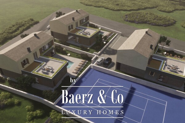 photo 2 Istria, Gračišće, NEWLY BUILT, exclusive villa 390 m2 with 2 swimming pools and tennis court