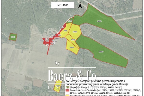 photo 3 Rovinj, impressive stone house on land plot 138.800 m²