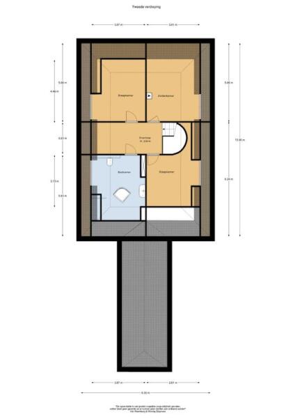 Floor Plan 5 - Buitenpad 1