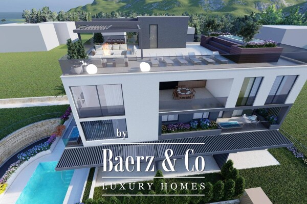 photo 7 Zadar, Sukošan, beautiful penthouse with roof terrace, first row by the sea, 249.10 m²