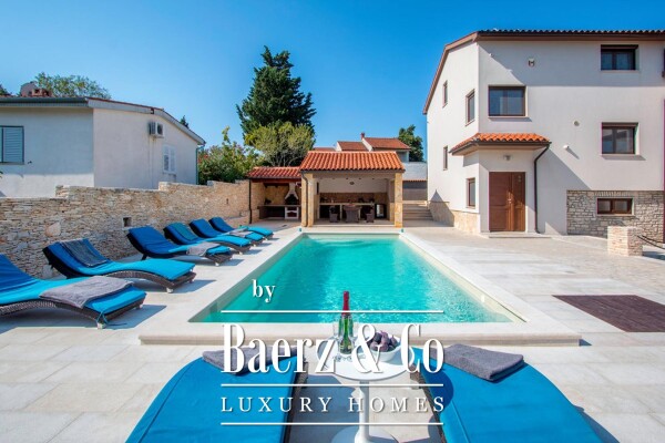 photo 2 Istria, Premantura, unique villa with panoramic views on a large landscaped garden