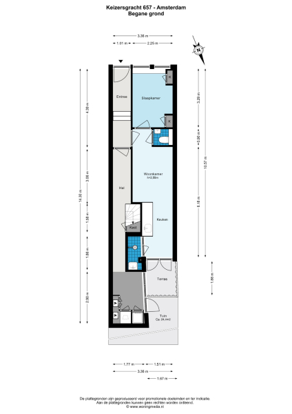 Floor Plan 2 - Keizersgracht 657