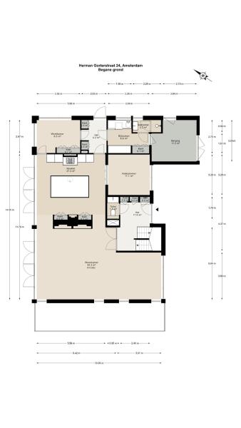 Floor Plan 1 - Herman Gorterstraat 24