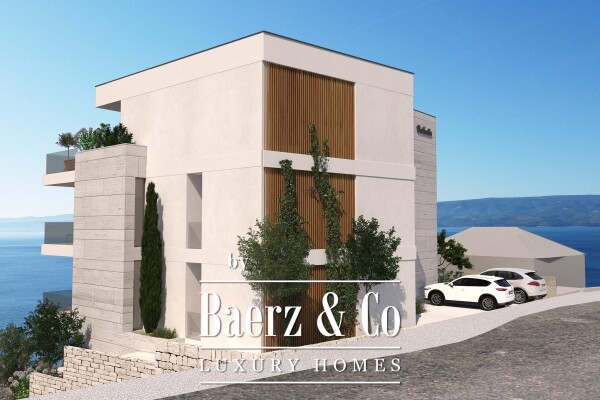 photo 5 Duće, new construction, luxurious apartment with pool and open sea view S1