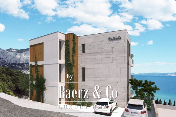 photo 6 Duće, new construction, luxurious apartment with pool and open sea view S1