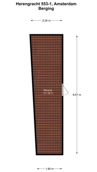Floor Plan 7 - Herengracht 553 1