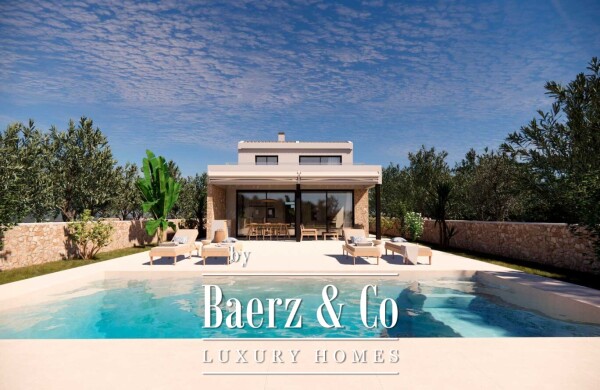 photo 2 A CUSTOM-MADE PARADISE: LUXURY VILLA PROJECT WITH POOL IN SA CALETA, CIUTADELLA, MENORCA