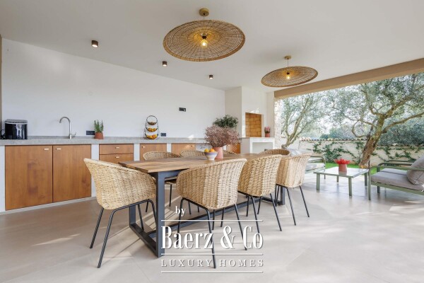 photo 6 Istria, Kaštelir, Labinci, Modern villa in Istrian style with panoramic sea view