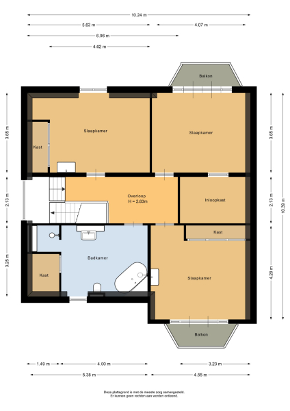 Floor Plan 4 - Bosbergstraat 39