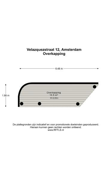 Floor Plan 6 - Velazquezstraat 12