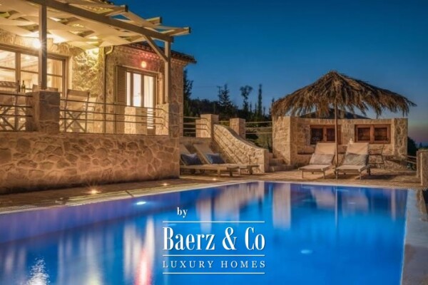 photo 2 Sea view, Hammam, Vineyard & Wine cellar Deluxe Stone Villa - Agios Nikolaos, Zakynthos