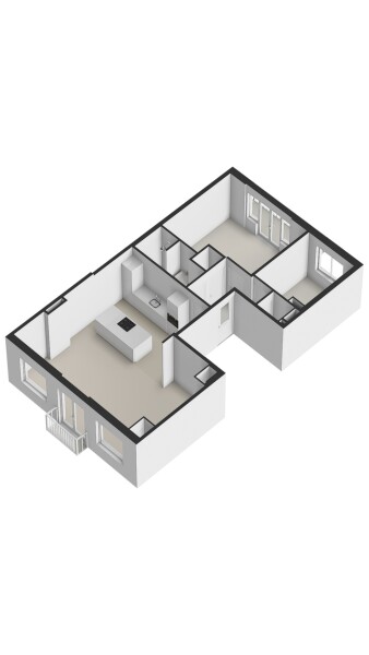 Floor Plan 2 - Tweede Helmersstraat 8 2