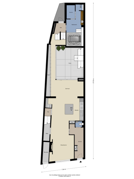 Floor Plan 1 - Sint Jacobstraat 31