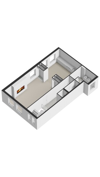 Floor Plan 4 - Henrick de Keijserplein 20 3