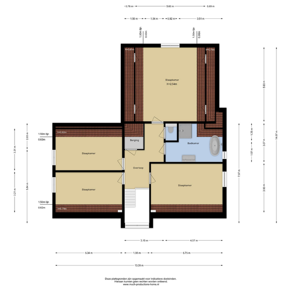 Floor Plan 4 - Frederik Hendrikstraat 15