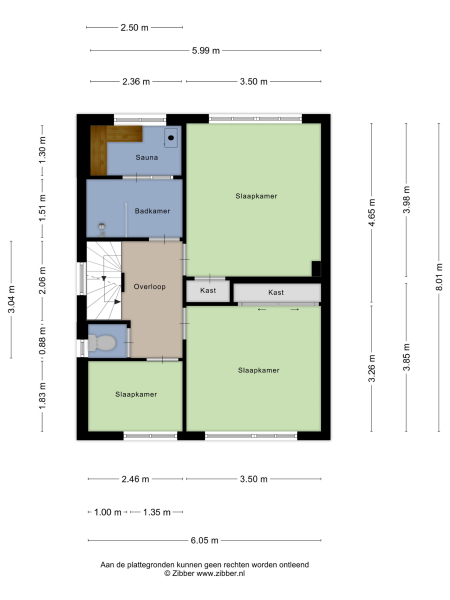 Floor Plan 3 - Bergweg-noord 28