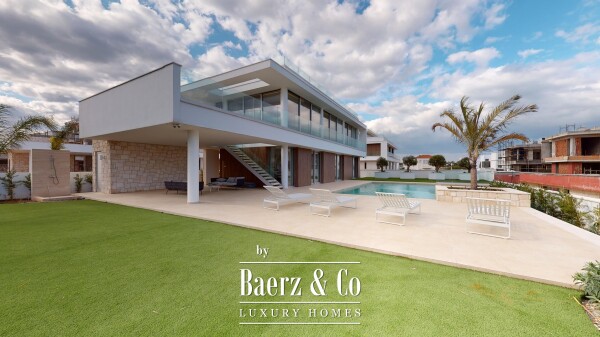 photo 4 Blue Sky Exclusive Collection – key ready 5 bedroom beachfront villa with infinity pool and lift, Pervolia (villa 4)